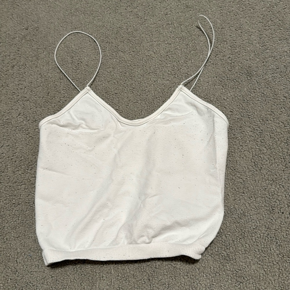 Nikibiki White Tank | Fits Small and Medium | Lightly Worn | No flaw or stain